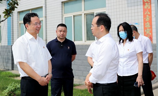 鄭州市委常委、市紀委書記杜新軍一行蒞臨調研